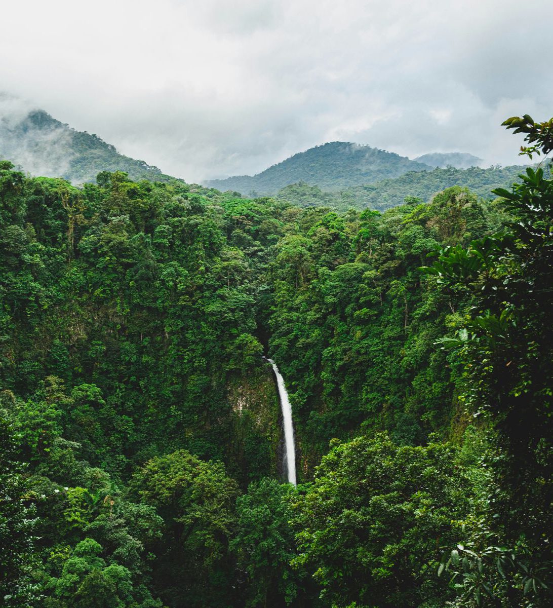 Rondreis Costa Rica, La Fortuna, excursie Te paard naar de waterval van La Fortuna, Waterval