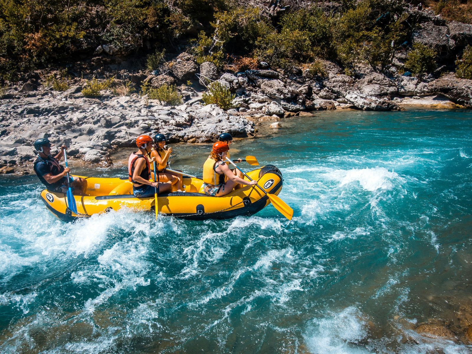 Rondreis Costa Rica, excursie River raften, raften
