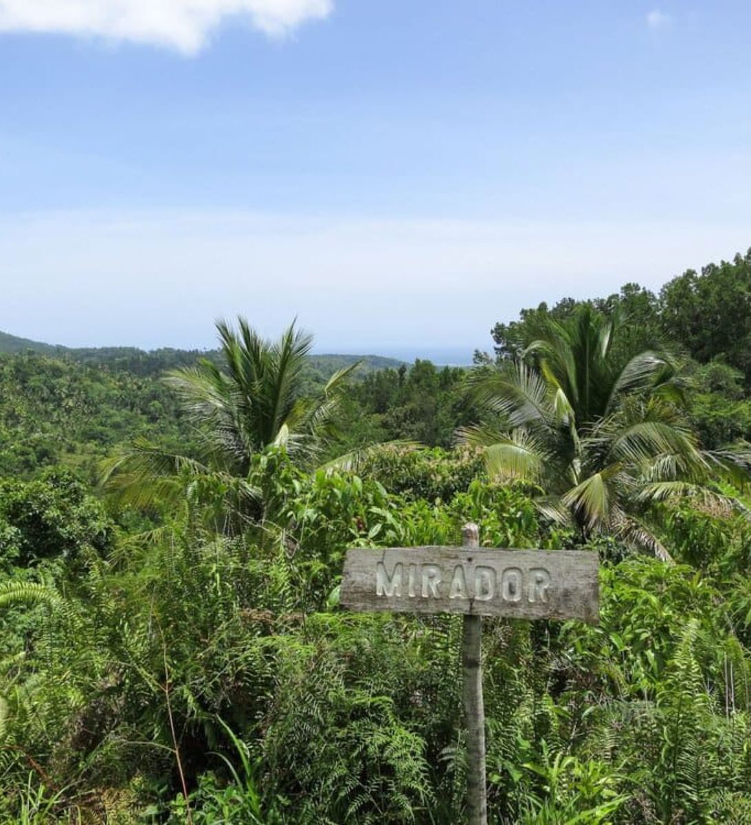 Rondreis Cuba, Baracoa, Alexander von Humboldt NP, mirador uitkijkpunt