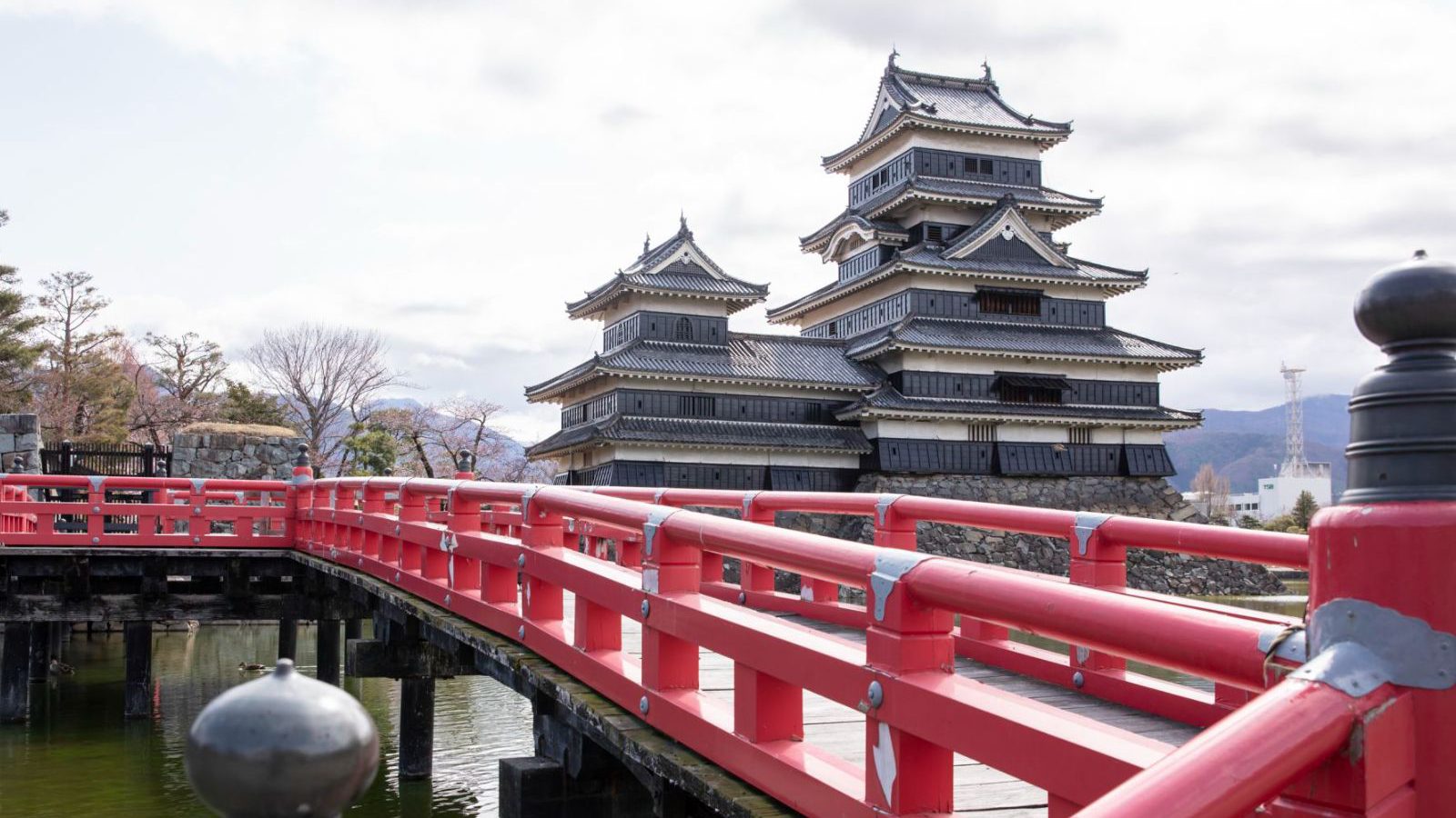 Rondreis Japan, Matsumoto Rode Brug