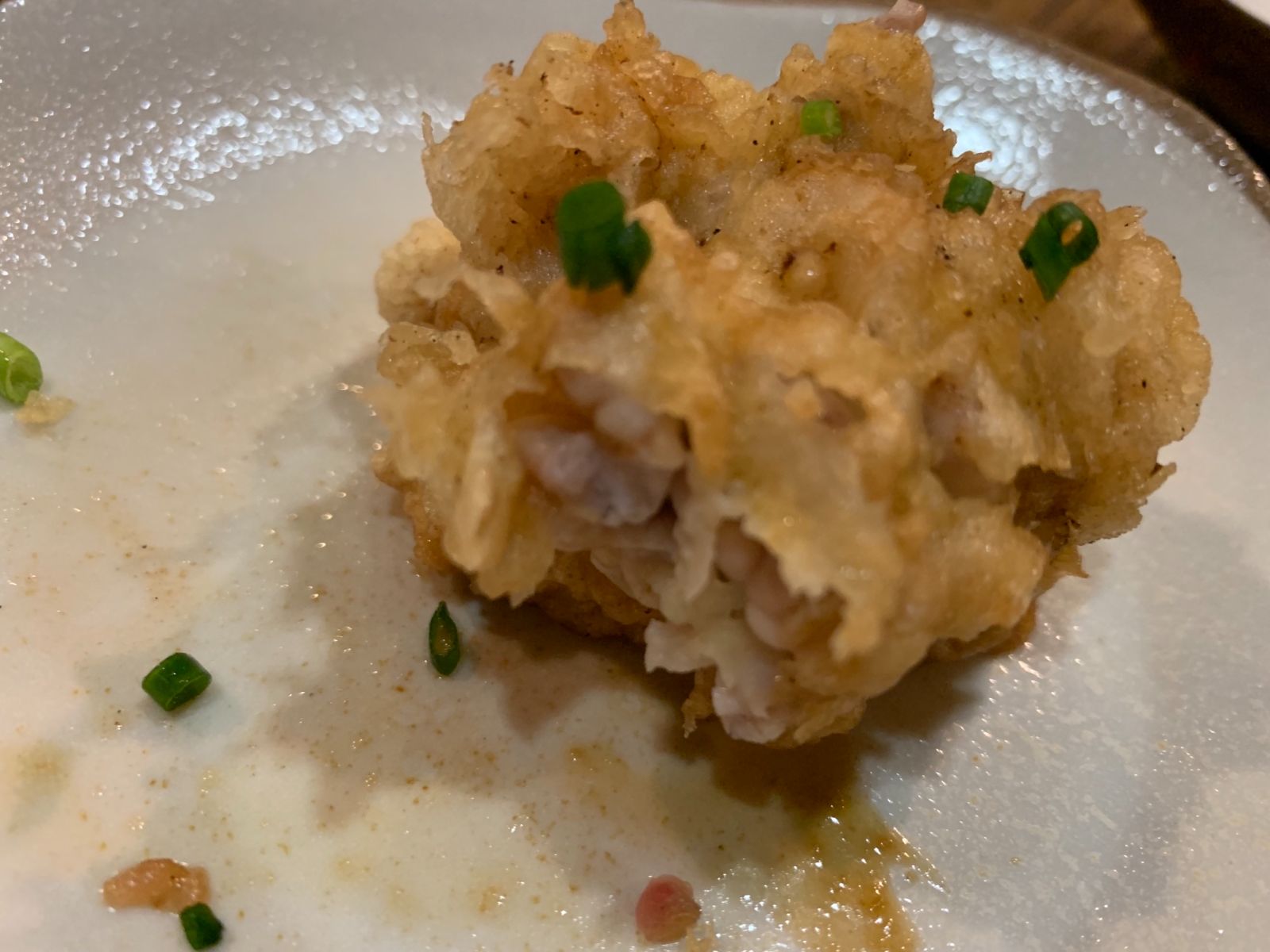 Rondreis Japan, Osaka, excursie Osaka food tour, fried shirak