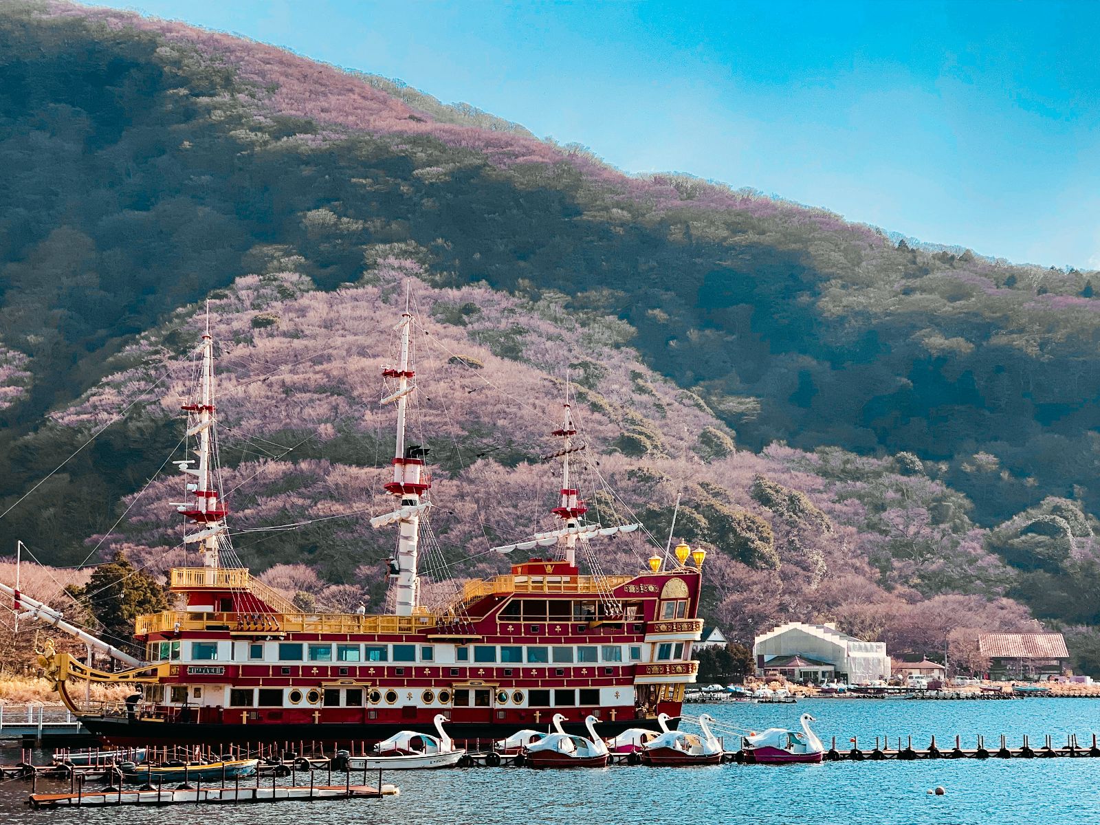 Rondreis Japan, Tokyo, excursie Dagtour Mount Fuji & Hakone, Lake Ashinoko