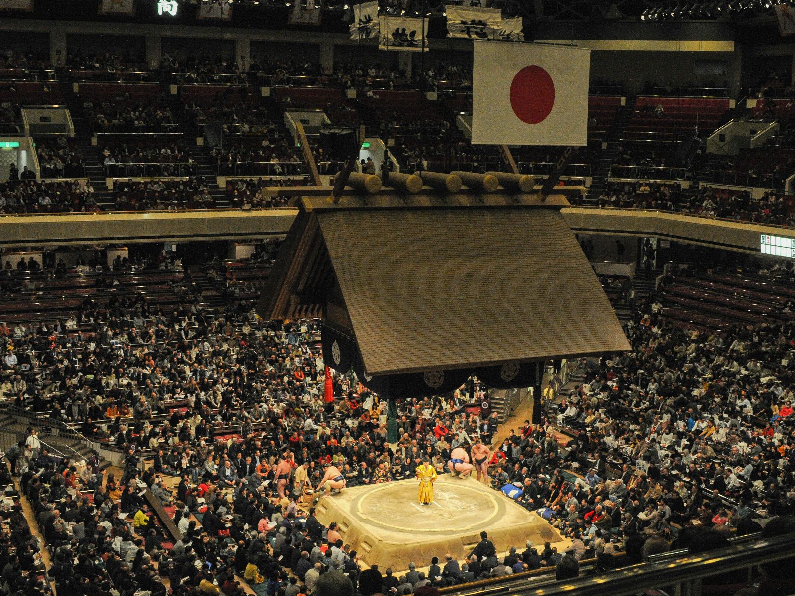 Rondreis Japan, Tokyo, excursie Sumo Tour, Grand Sumo Tournament
