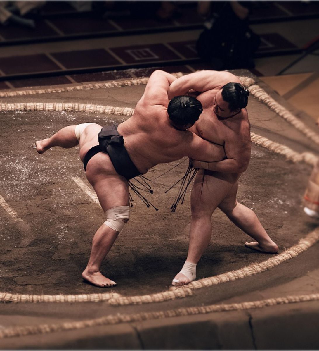 Rondreis Japan, Tokyo, excursie Sumo Tour, Sumo gevecht