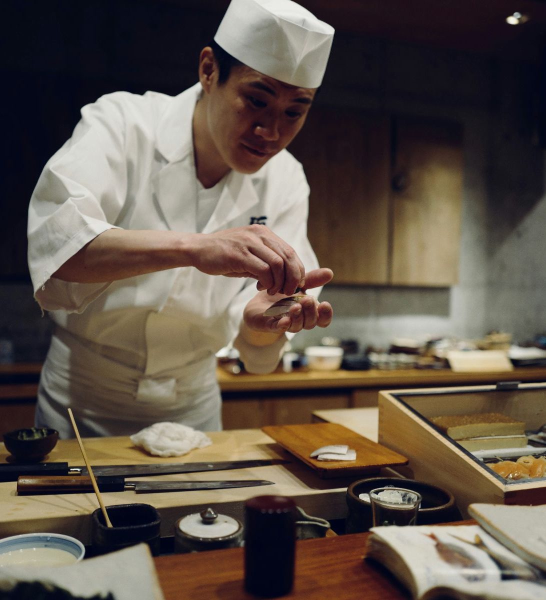 Rondreis Japan, Tokyo, excursie Sushi Workshop, sushi kookles