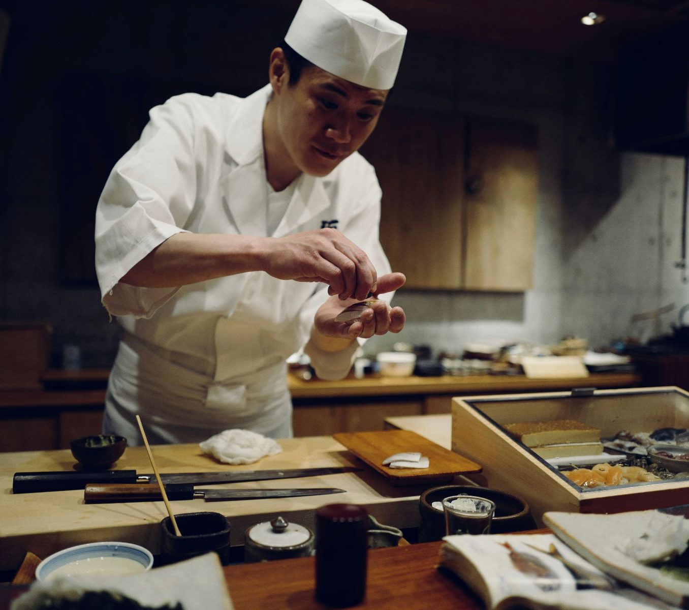 Rondreis Japan, Tokyo, excursie Sushi Workshop, sushi kookles