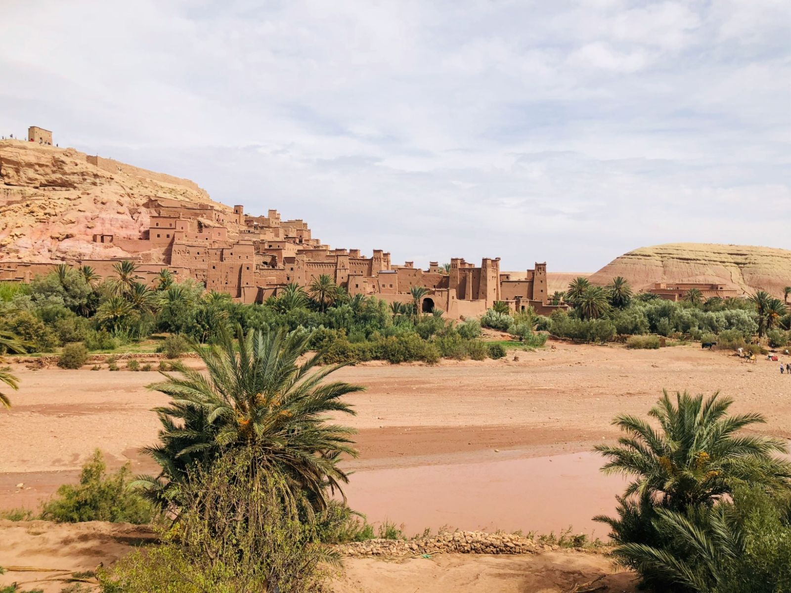 Rondreis Marokko, Aït Ben Haddou, Ksar Ighnda, omgeving buiten