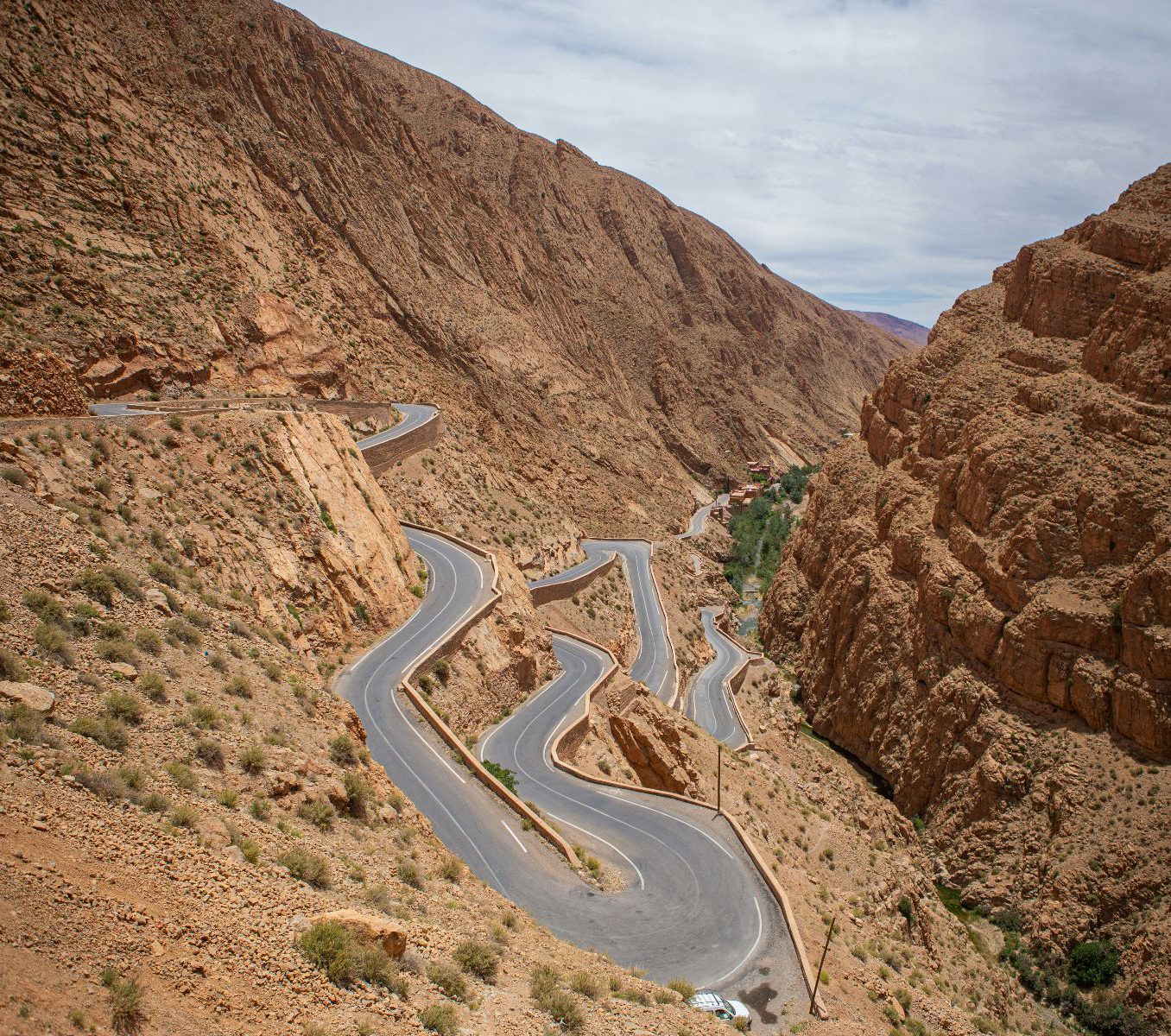 Rondreis Marokko, Dades Vallei, slingerweg door de vallei