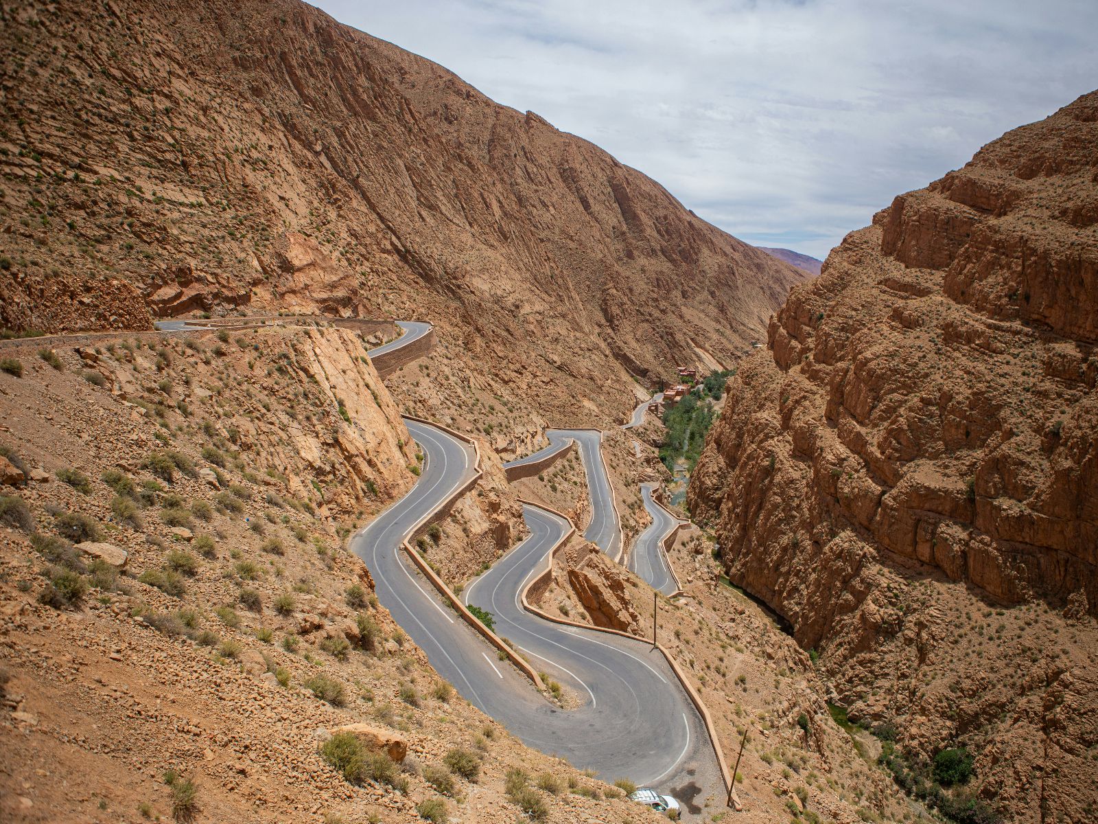 Rondreis Marokko, Dades Vallei, slingerweg door de vallei