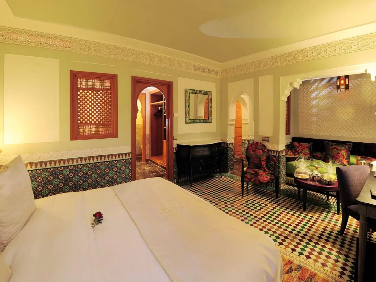 Rondreis Marokko, Fès, Faraj Suites & Spa, Junior Suite, double beds