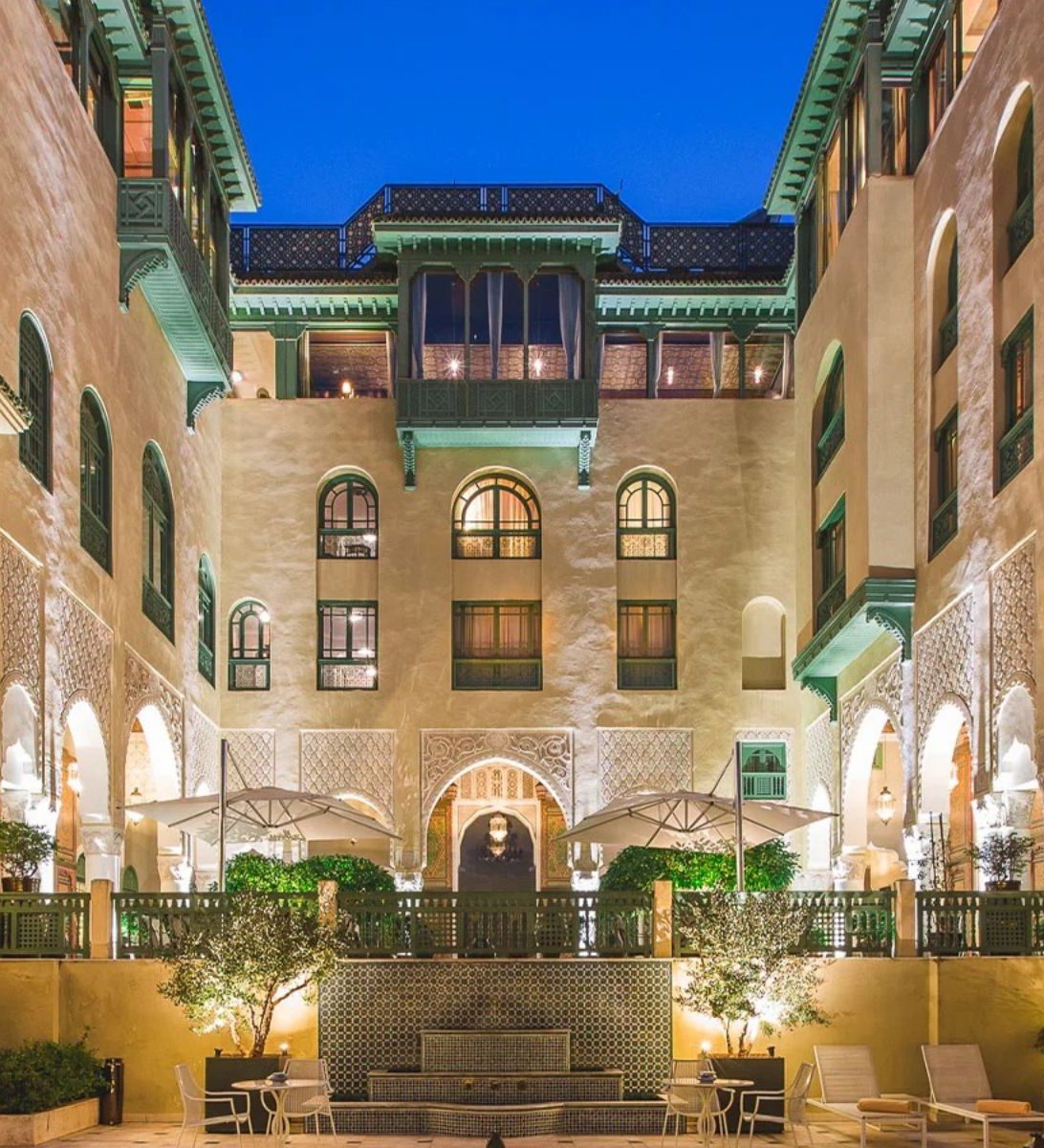 Rondreis Marokko, Fès, Palais Faraj Suites & Spa, voorzijde hotel