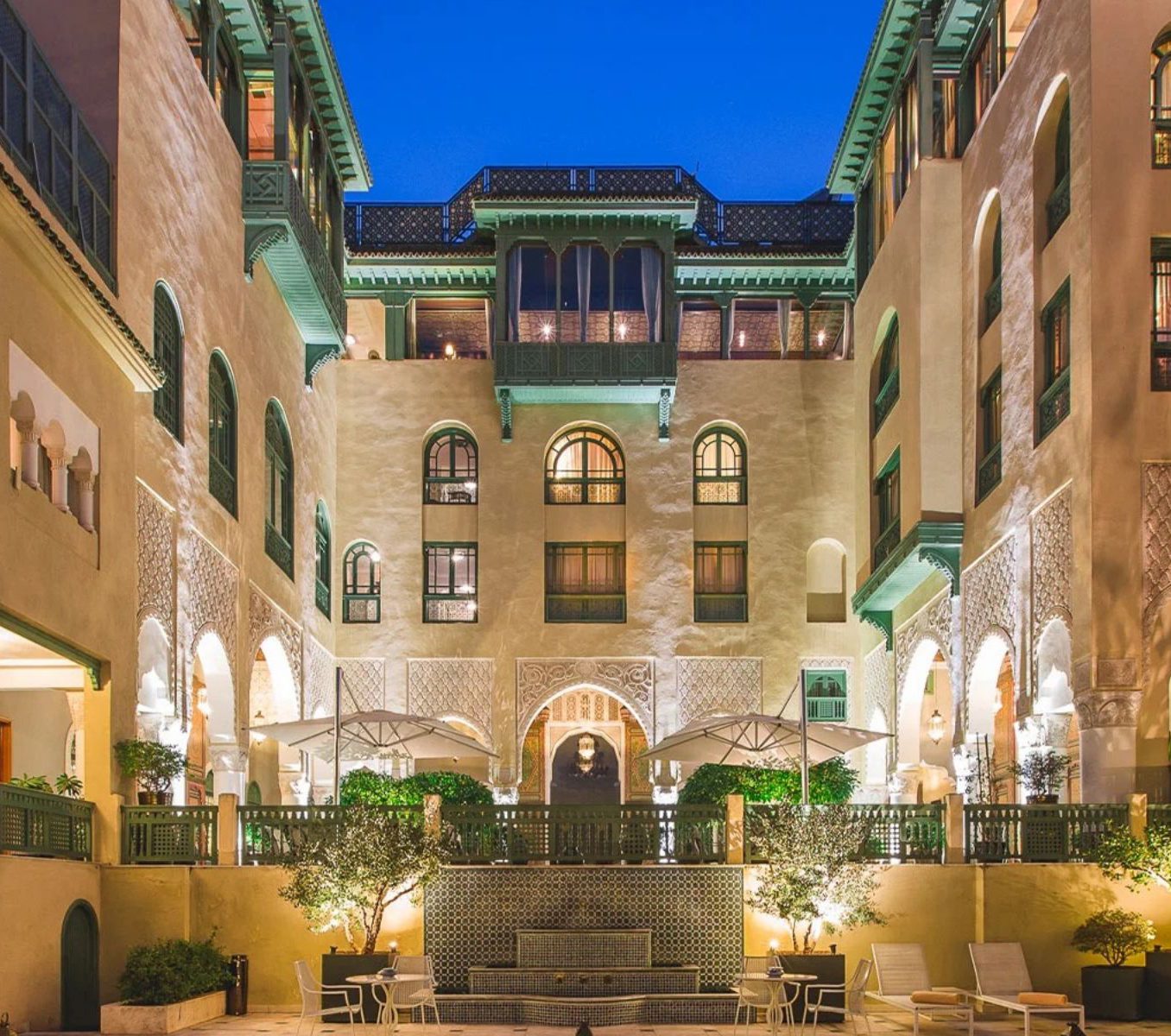 Rondreis Marokko, Fès, Palais Faraj Suites & Spa, voorzijde hotel
