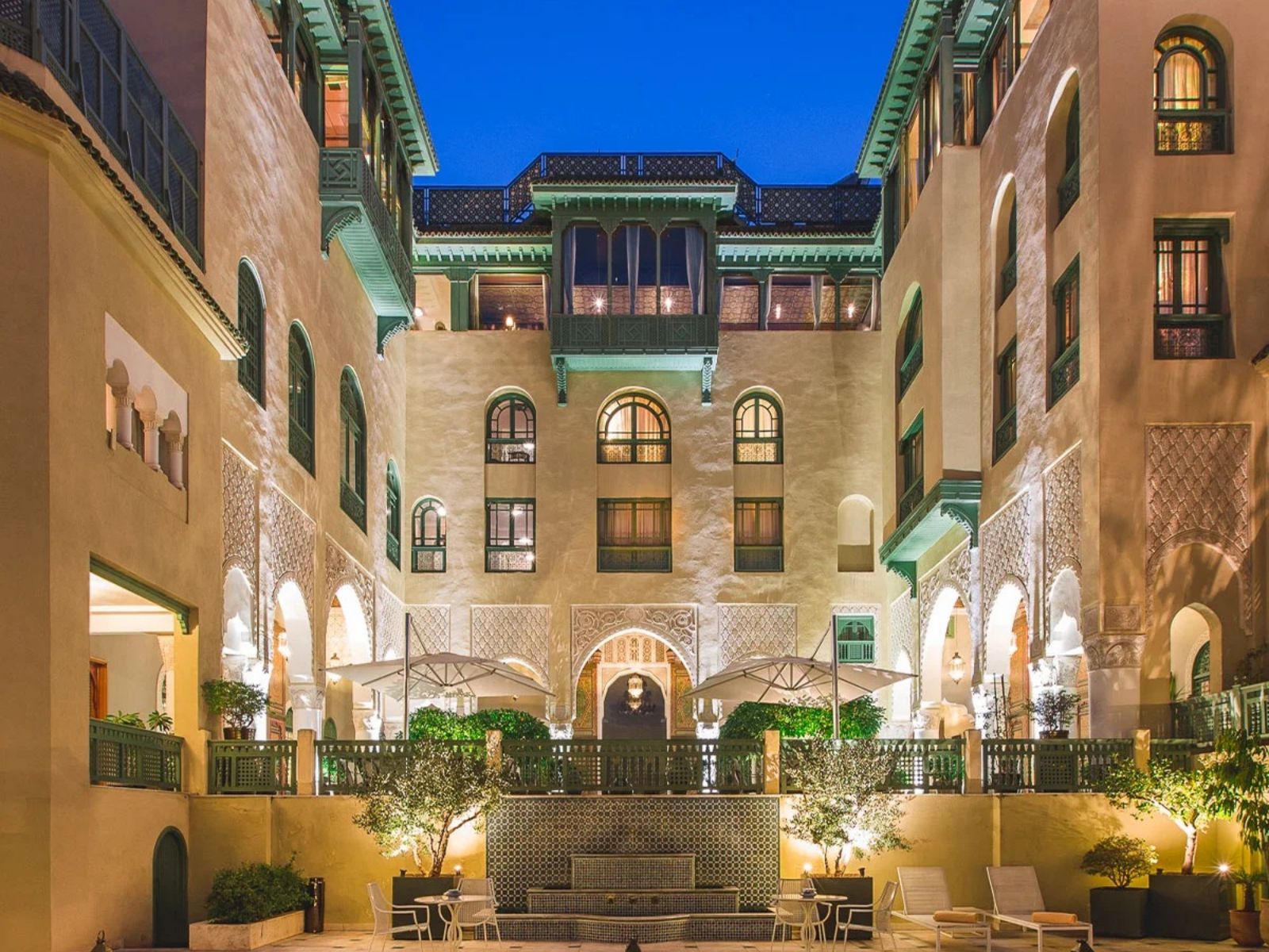 Rondreis Marokko, Fès, Palais Faraj Suites & Spa, voorzijde hotel
