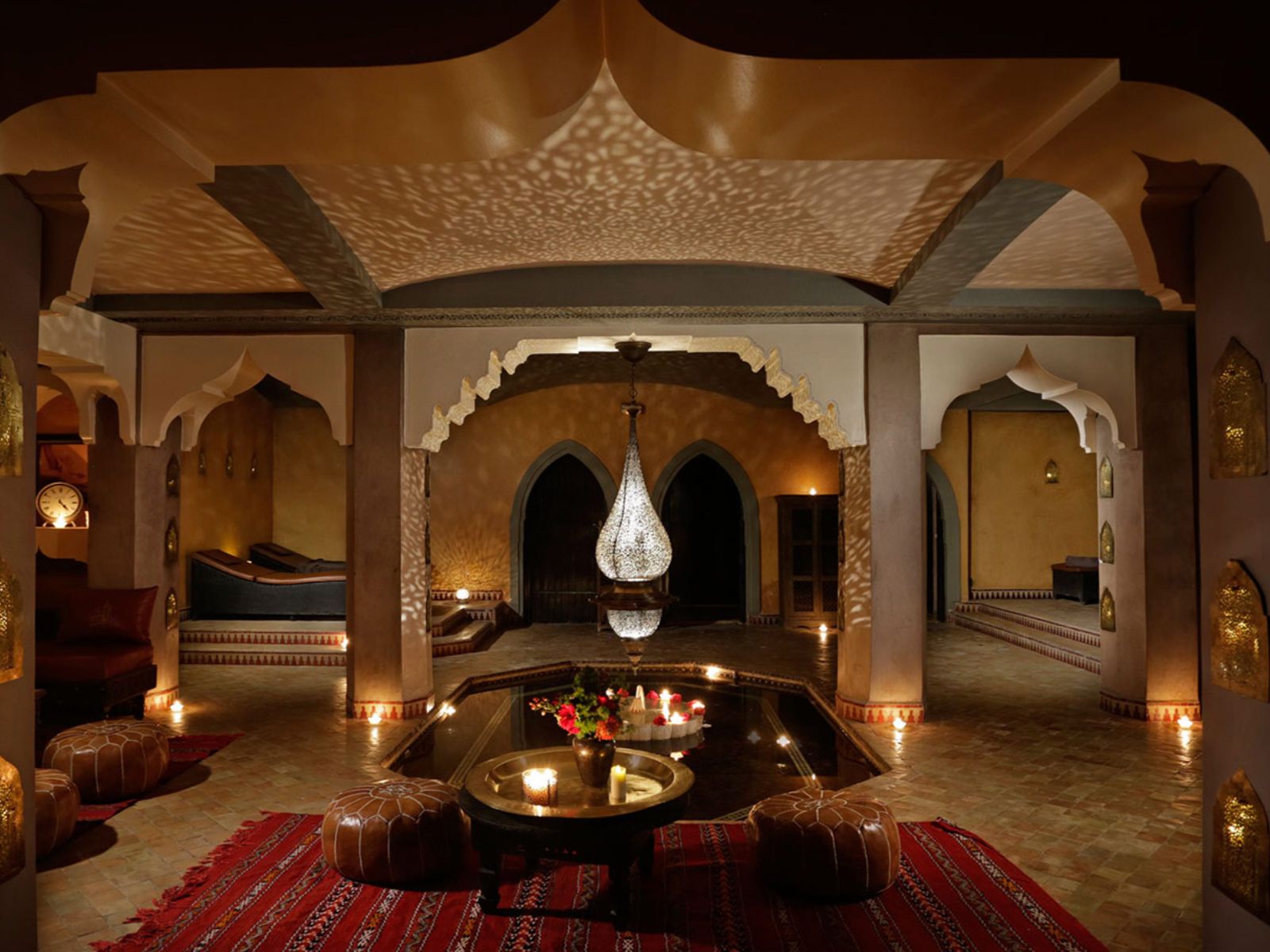 Rondreis Marokko, Marrakech, La Maison Arabe, hotel hammam en wellness centre