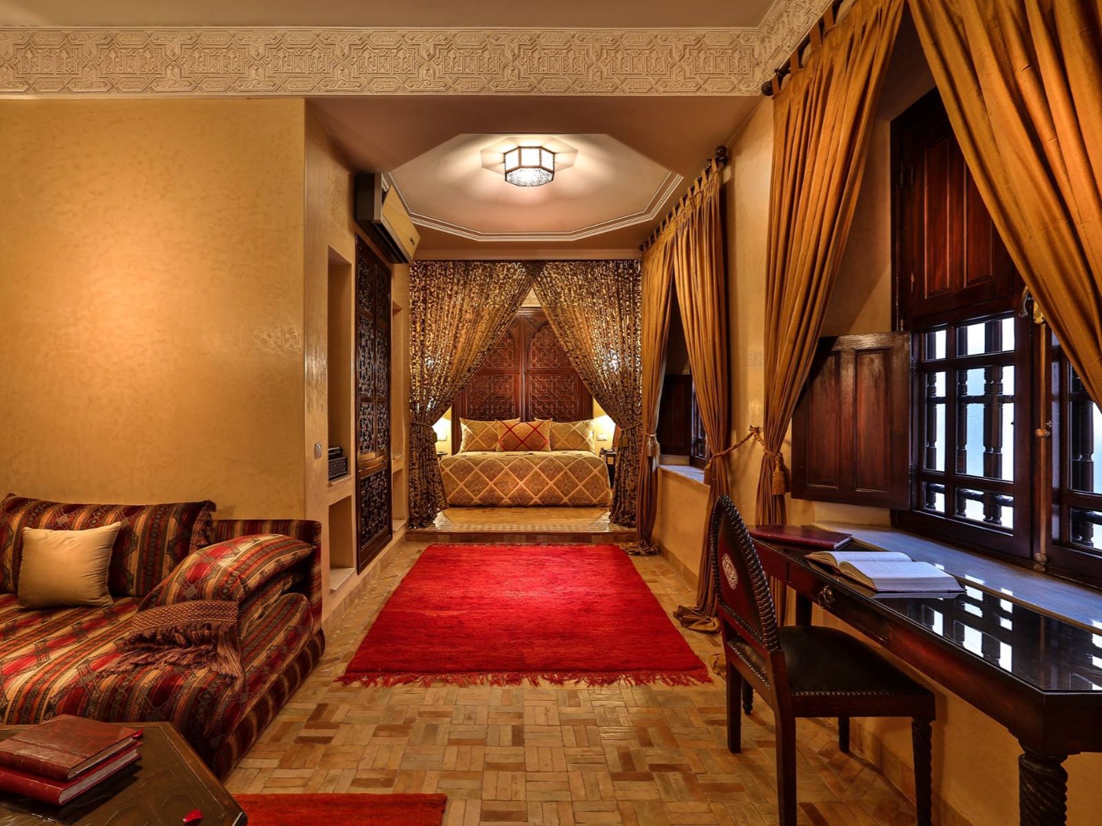 Rondreis Marokko, Marrakech, Riad Kniza, Senior Suite, kameroverzicht