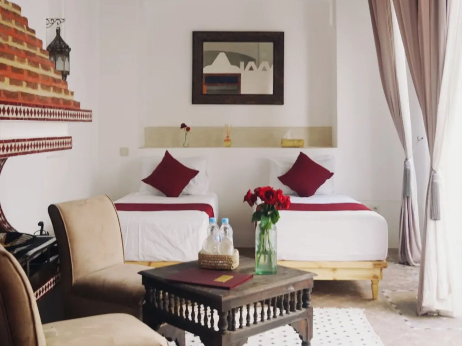 Rondreis Marokko, Marrakech, Riad Twilight, Superior twin room