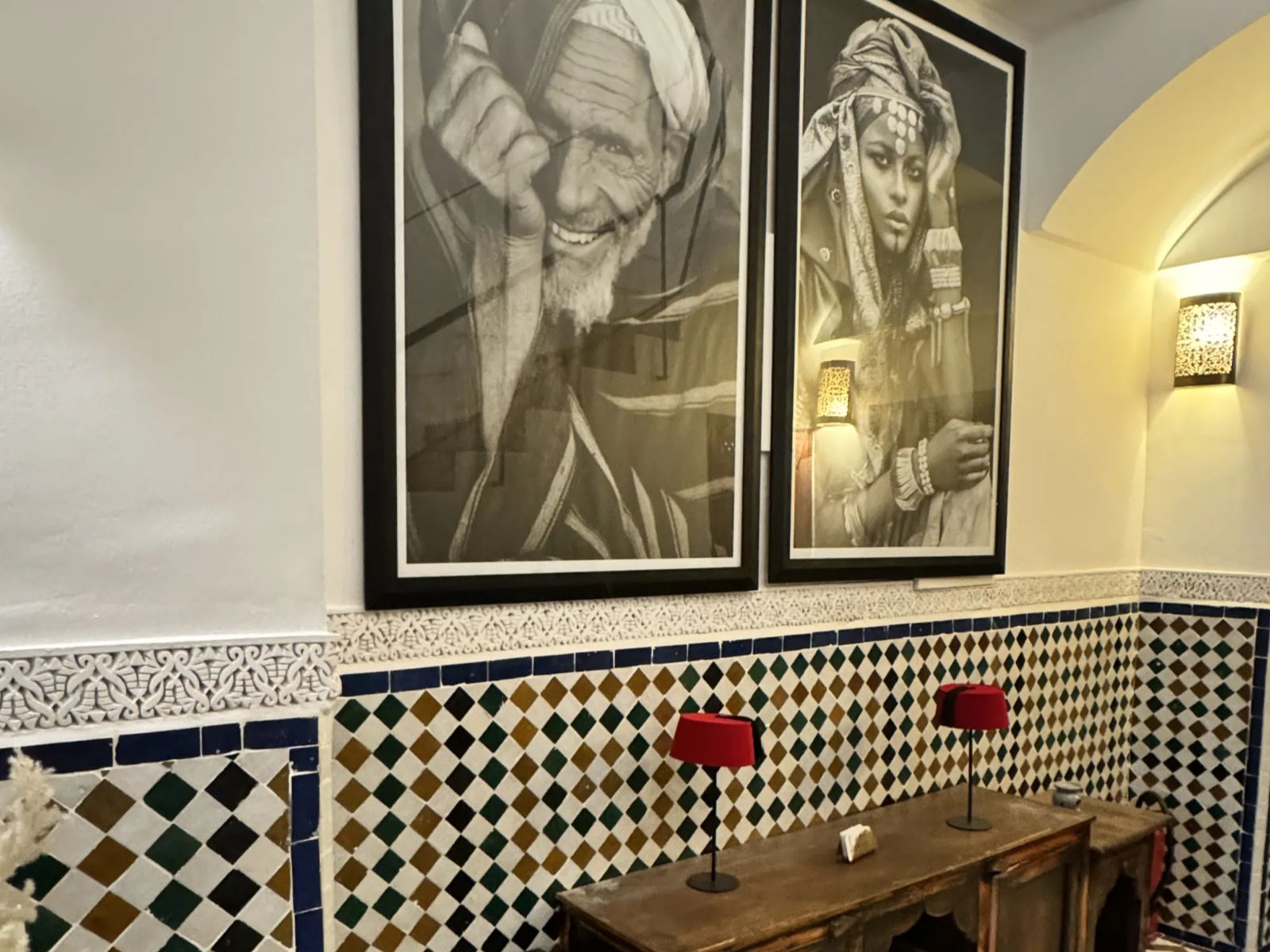 Rondreis Marokko, Marrakech, Riad Twilight, lobby ingang