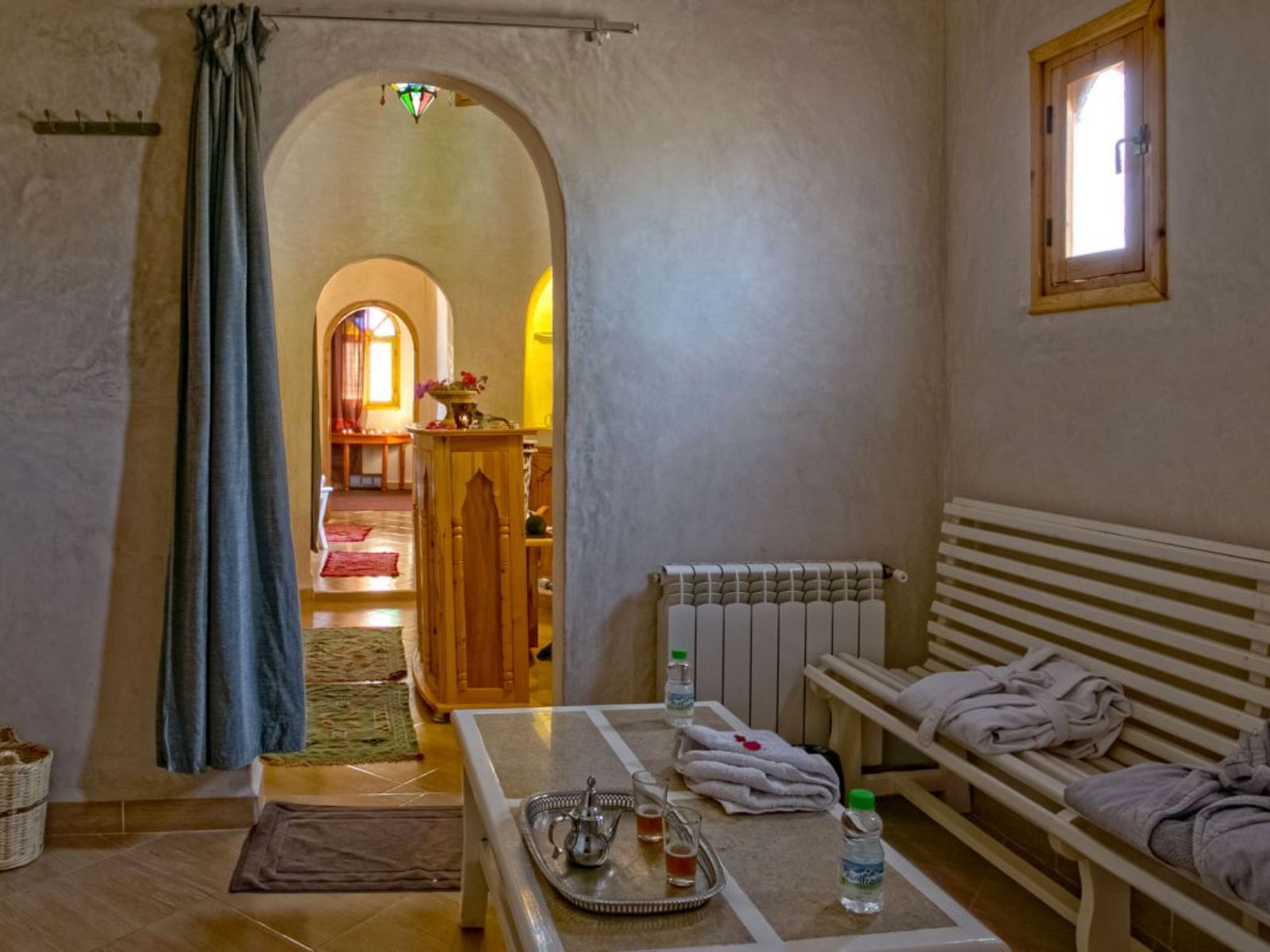 Rondreis Marokko, Zagora, Kasbah Sirocco, hotel hammam en spa