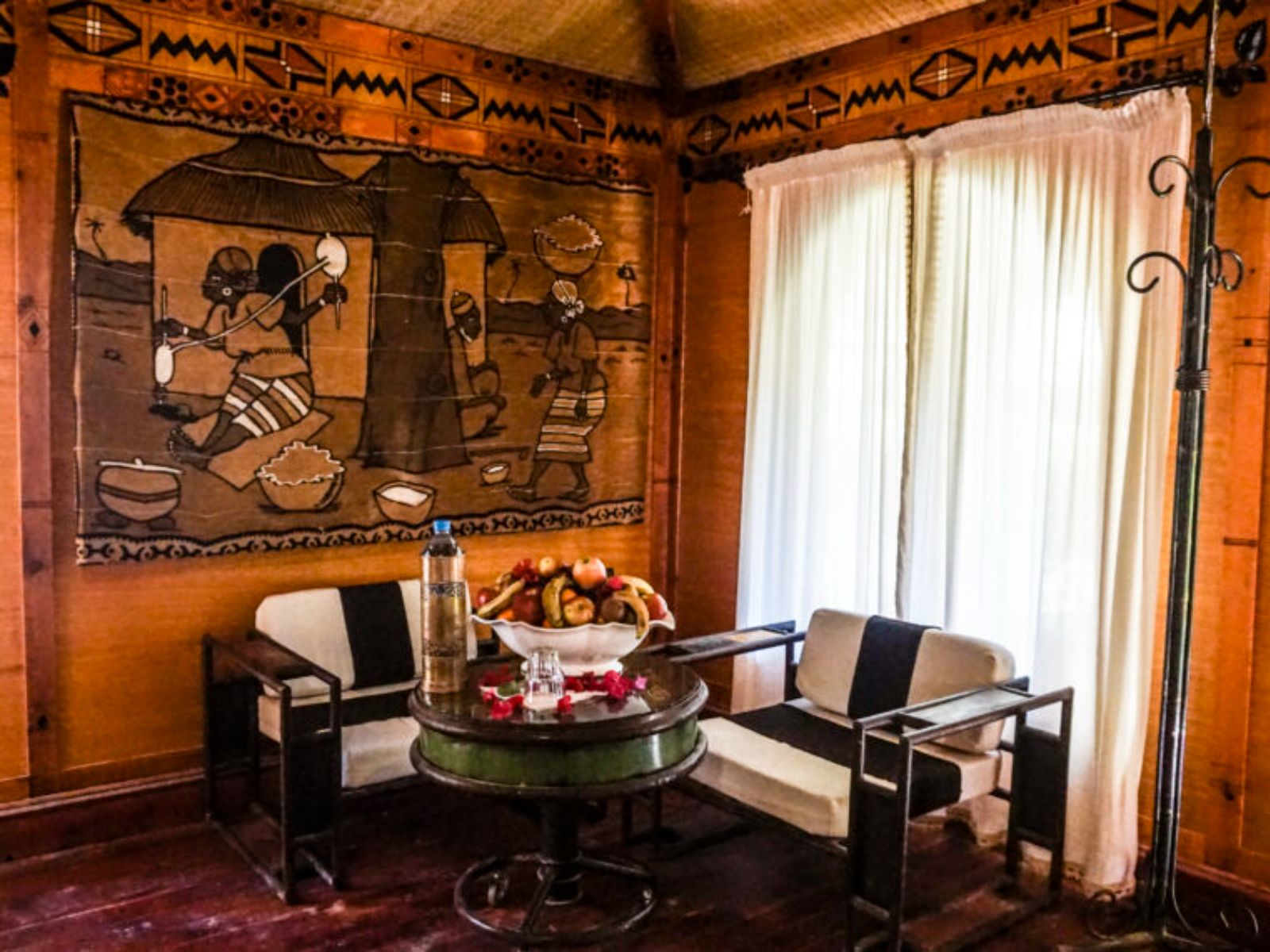Rondreis Marokko, Zagora, Riad Lamane, African Lodges, zitgedeelte eco tent