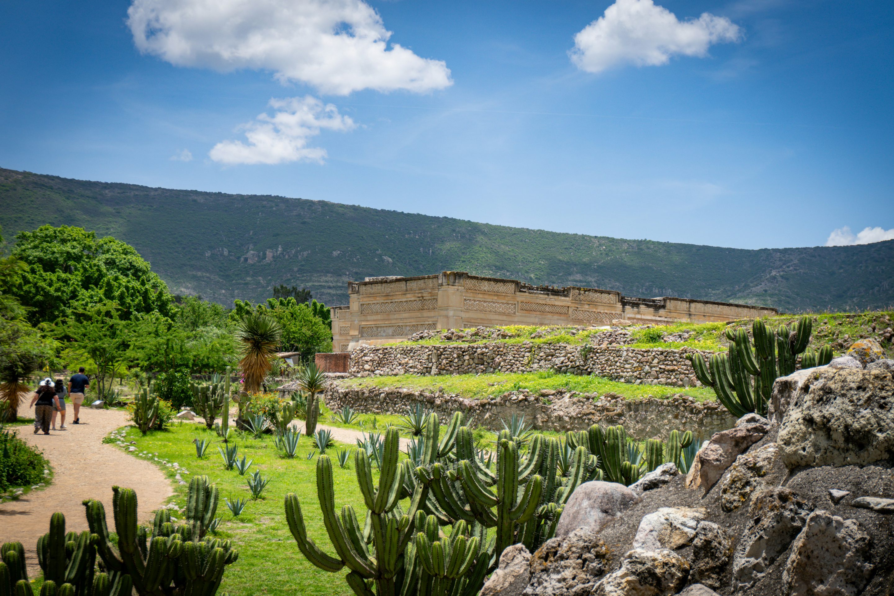Rondreis Mexico, Oaxaca, Van de Tuleboom tot mezcal - Een dag in Oaxaca, Mitla archeologische site