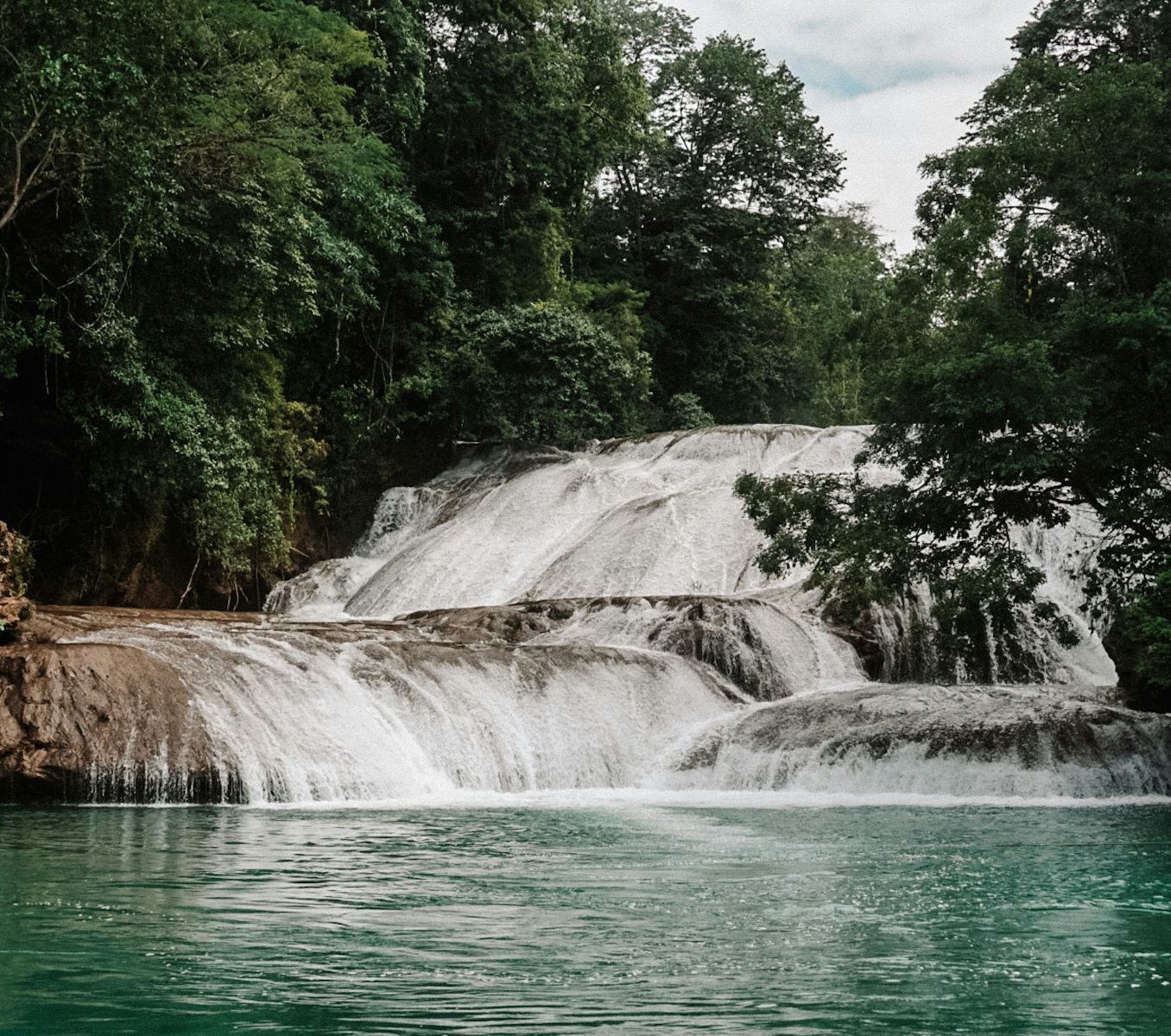 Rondreis Mexico, Palenque, Palenque en de watervallen van Roberto Barrios, watervallen van Roberto Barrios