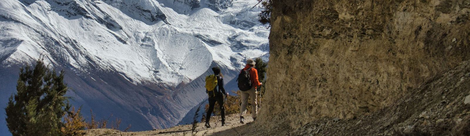 Rondreis Nepal, Annapurna Regio, Wandelaars tijdens trektocht