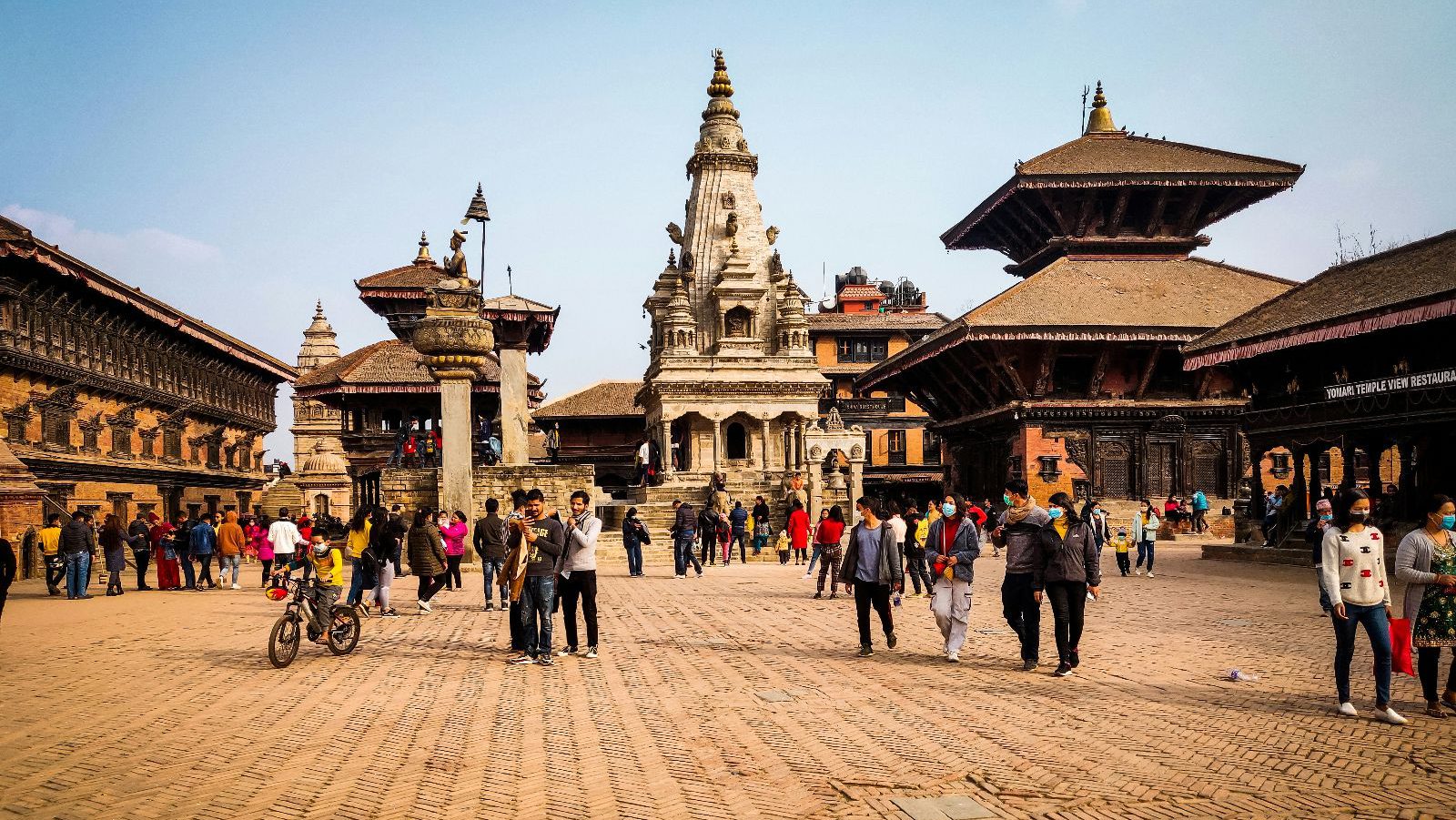 Rondreis Nepal, Bhaktapur, Plein van Bhaktapur