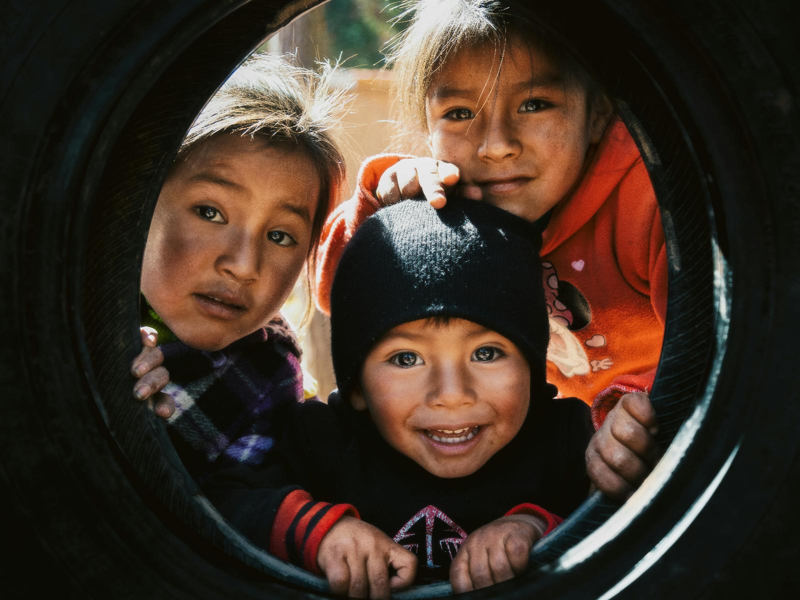 Rondreis Peru, Arequipa, excursie Dreamproject, kindjes