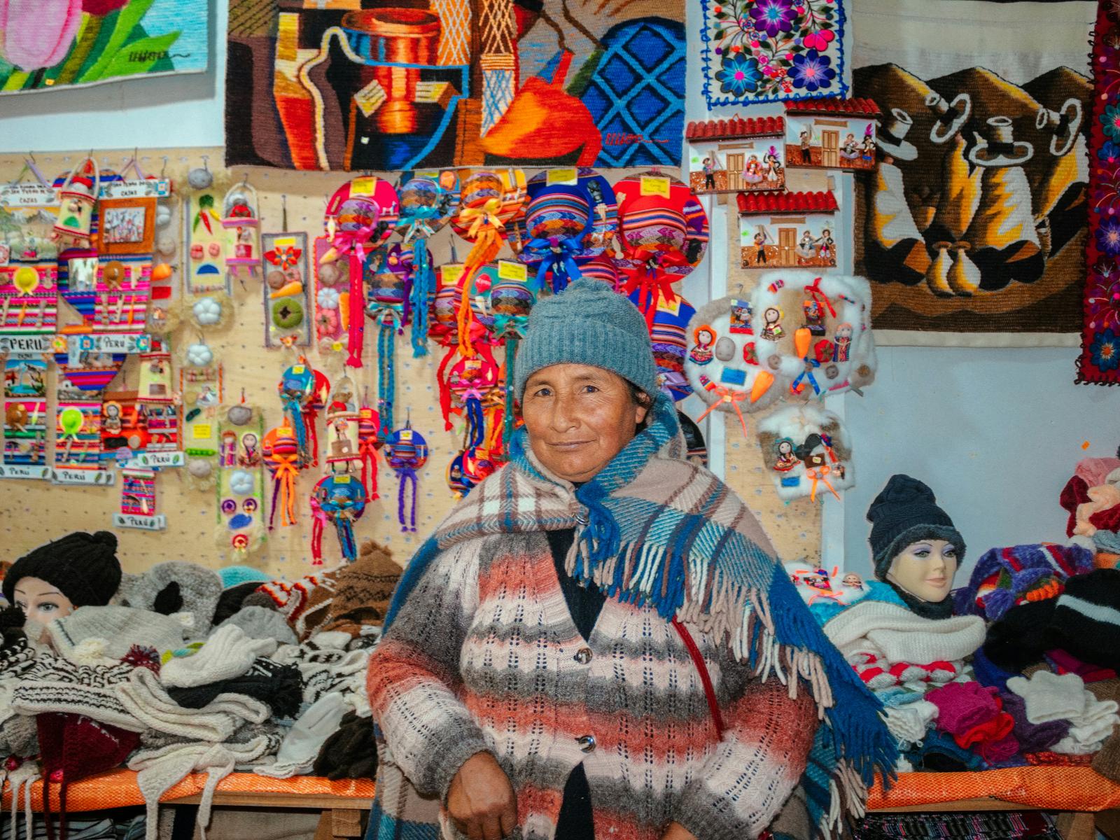 Rondreis Peru, Arequipa, excursie Dreamproject, lokale vrouw