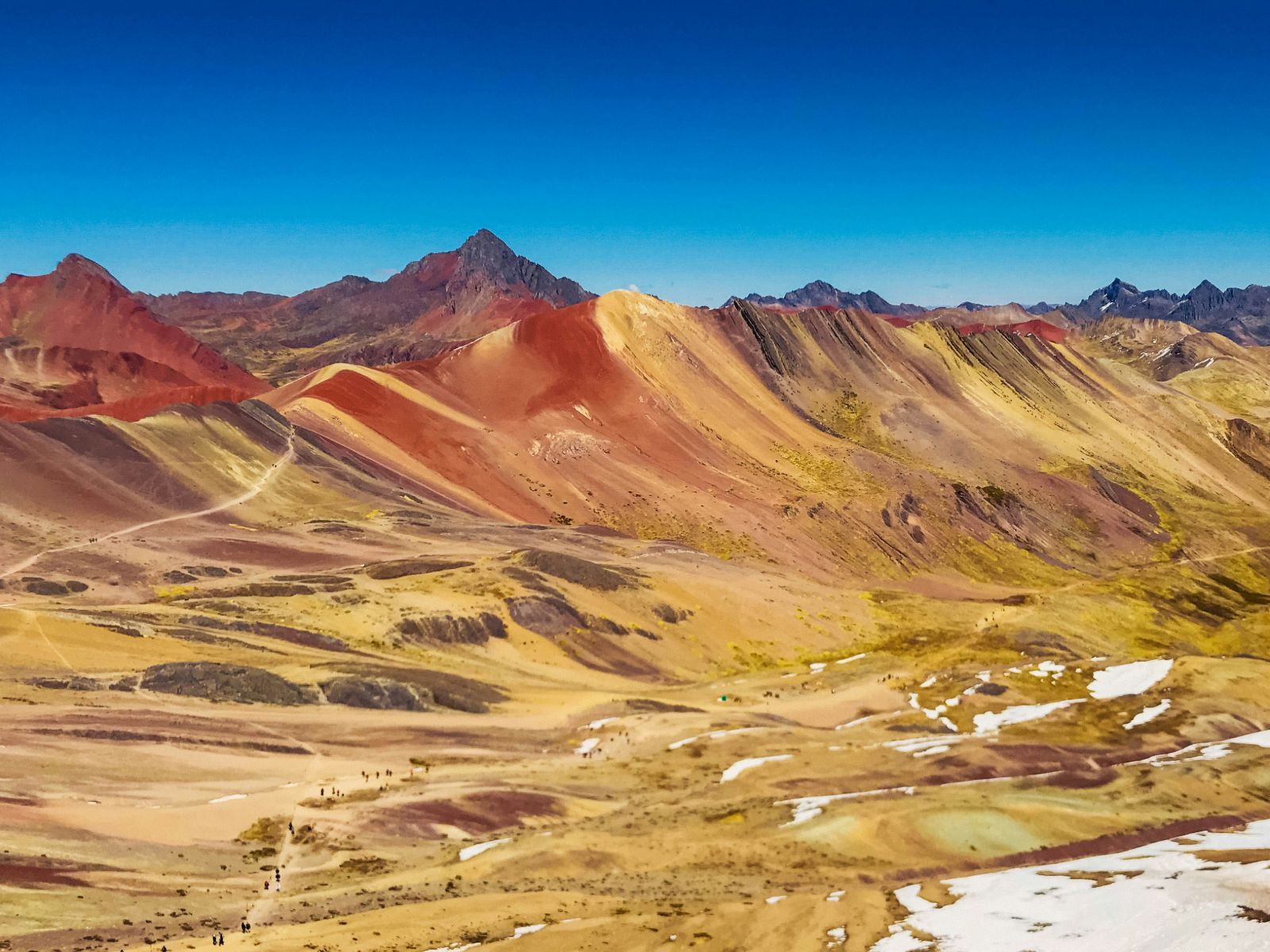 Rondreis Peru, Cusco, excursie hiken bij Rainbow Mountain, Rainbow Mountains
