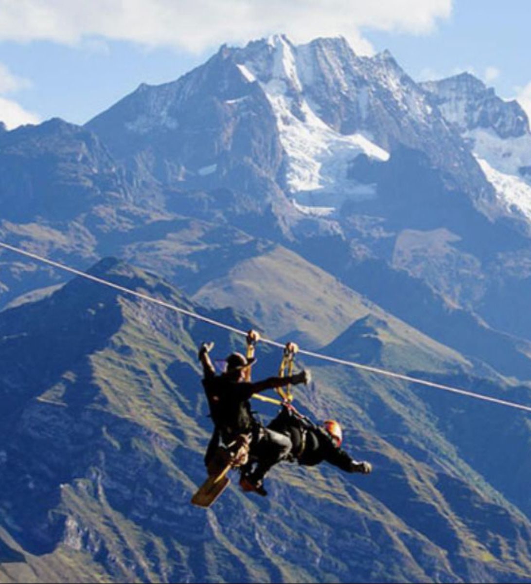 Rondreis Peru, Cusco, excursie ziplinen boven de Heilige Vallei, zipline bovenaanzicht