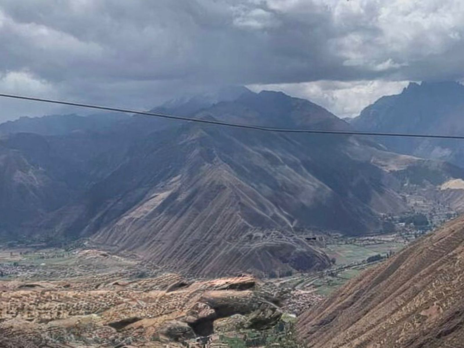 Rondreis Peru, Cusco, excursie ziplinen boven de Heilige Vallei, zipline