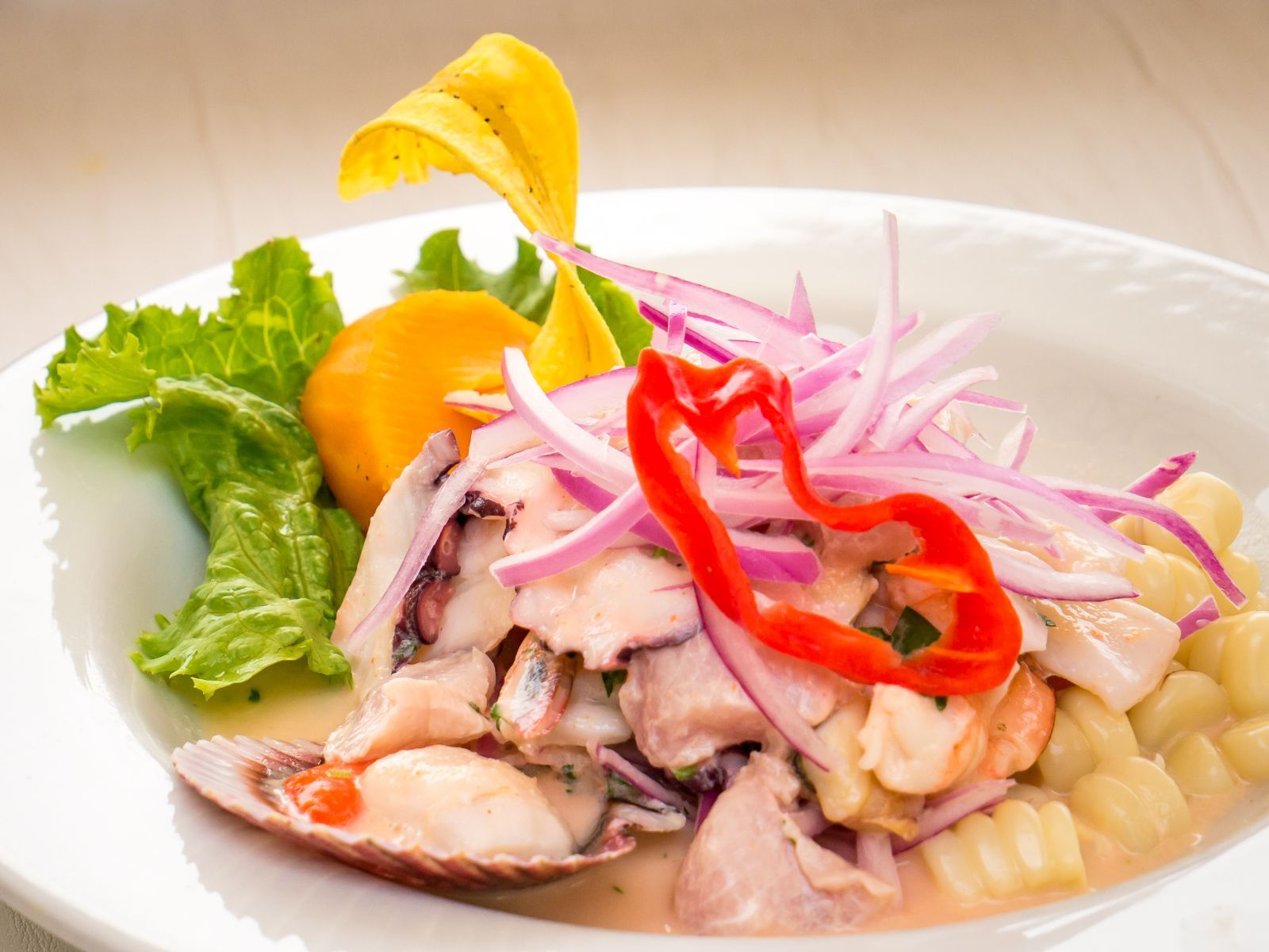 Rondreis Peru, Lima, gastronomische fietstour, ceviche