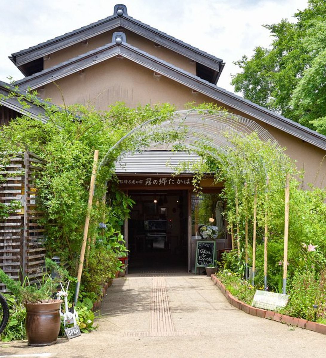 Rondreis Japan, Takahara, Kiri-No-Sato lodge, vooraanzicht