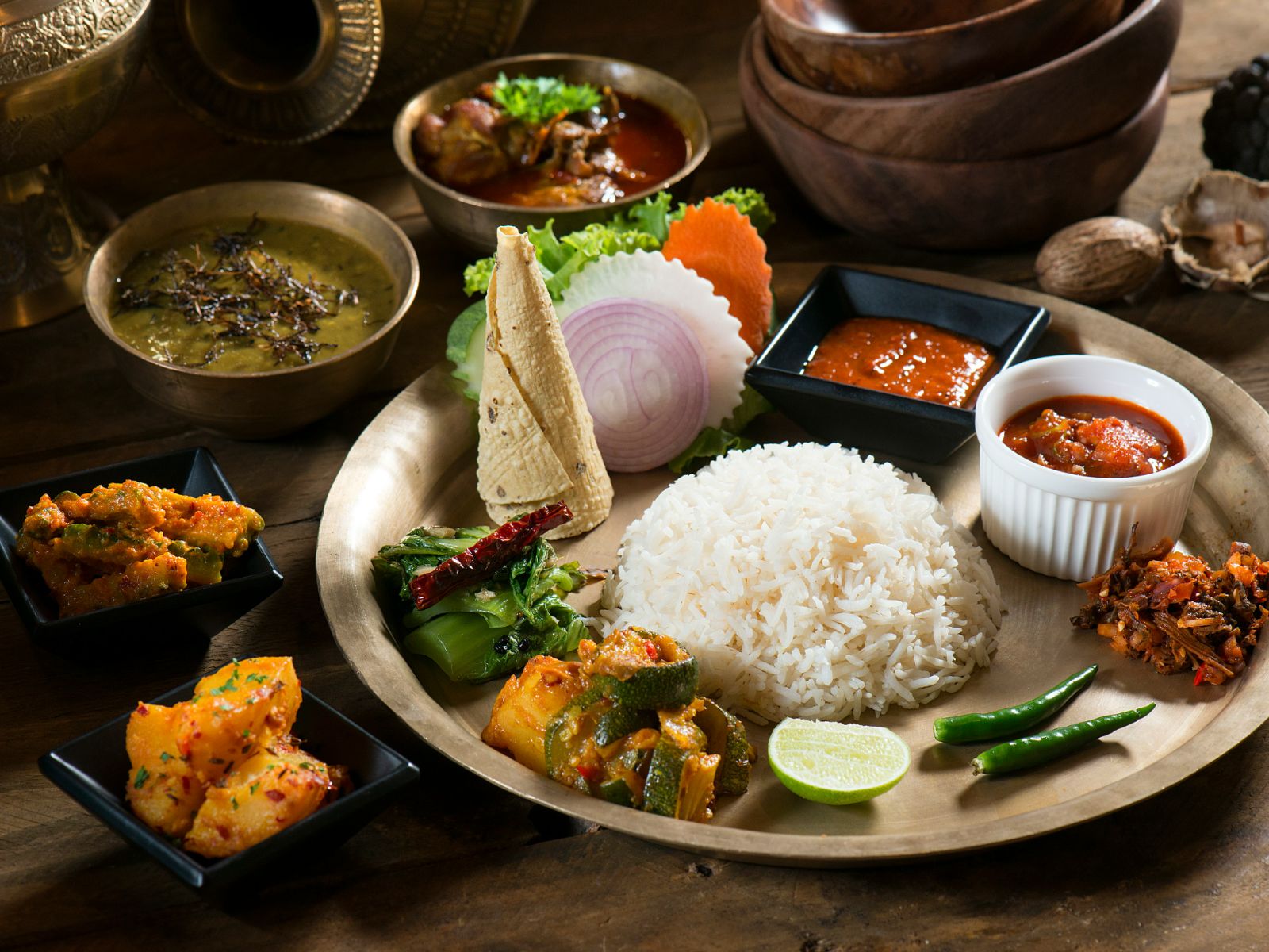 rondreis nepal, excursie kookworkshop, kathmandu, Dhal Bhat