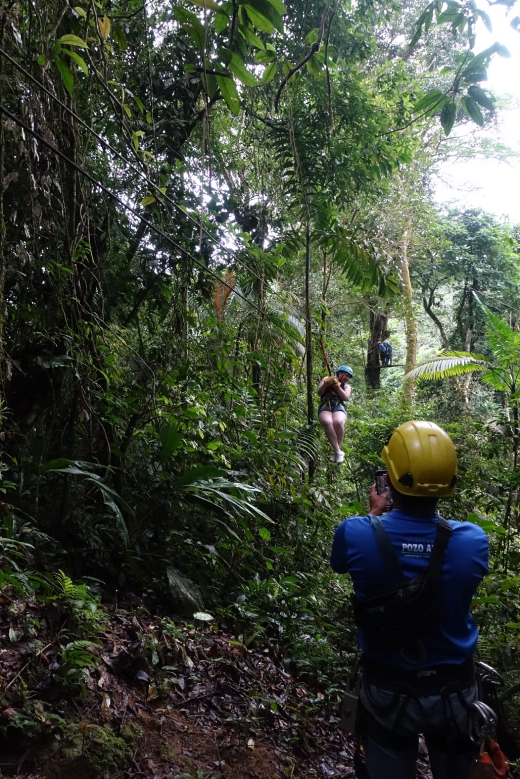 Rondreis Costa Rica, Sarapiqui, Canopy Tour zipline