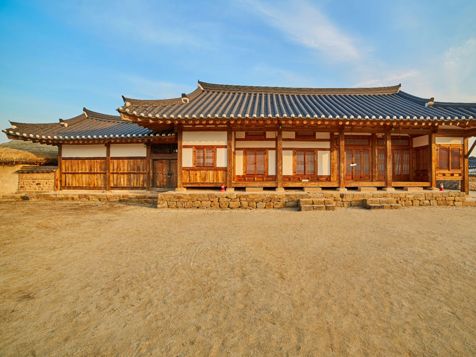 Rondreis Zuid-Korea, Andong, tempel Hahoe Folk Village