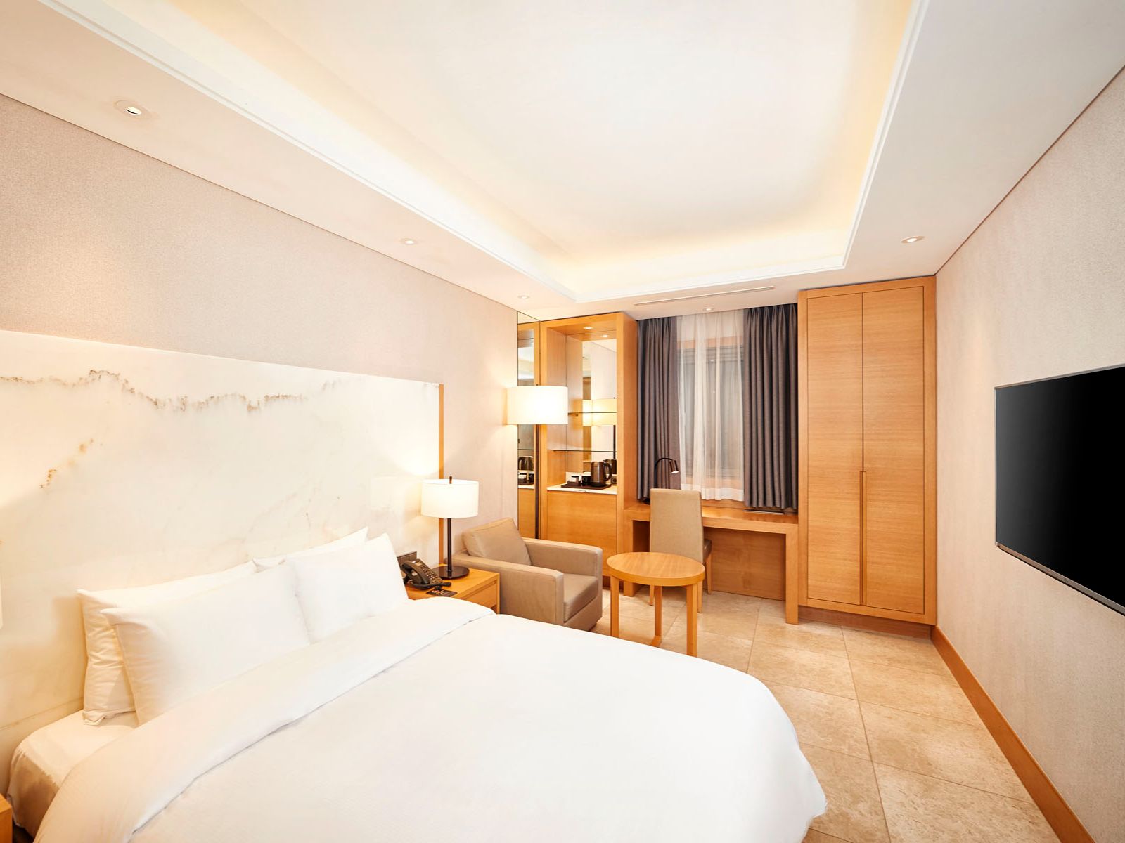 Rondreis Zuid-Korea, Busan, Arban Hotel, Superior Double slaapkamer
