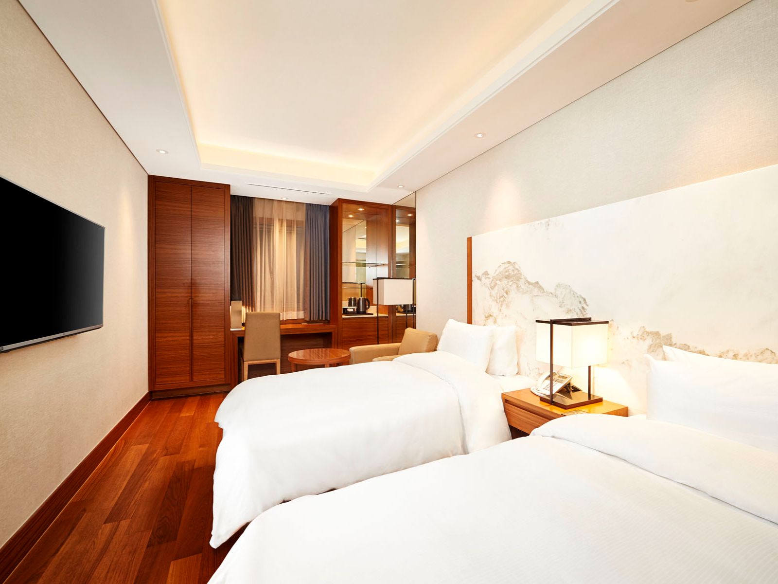 Rondreis Zuid-Korea, Busan, Arban Hotel, Superior Twin slaapkamer