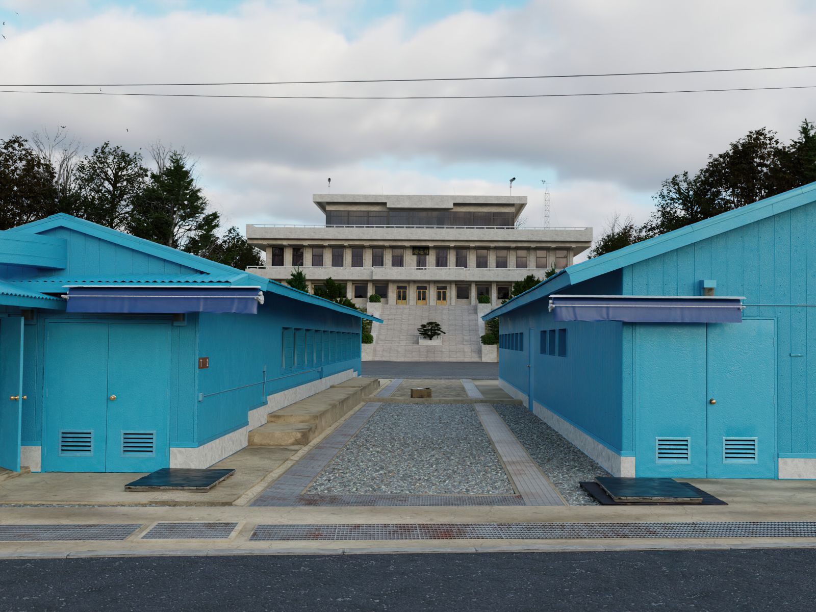 Rondreis Zuid-Korea, DMZ verlaten Demilitarized Zone, verlaten toegangspoort