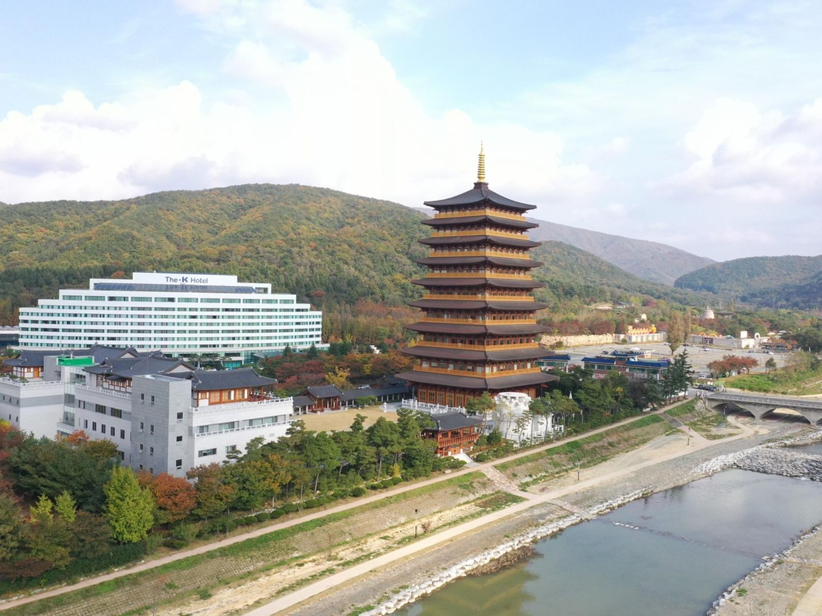 Rondreis Zuid-Korea, Gyeongju, stad van bovenaf