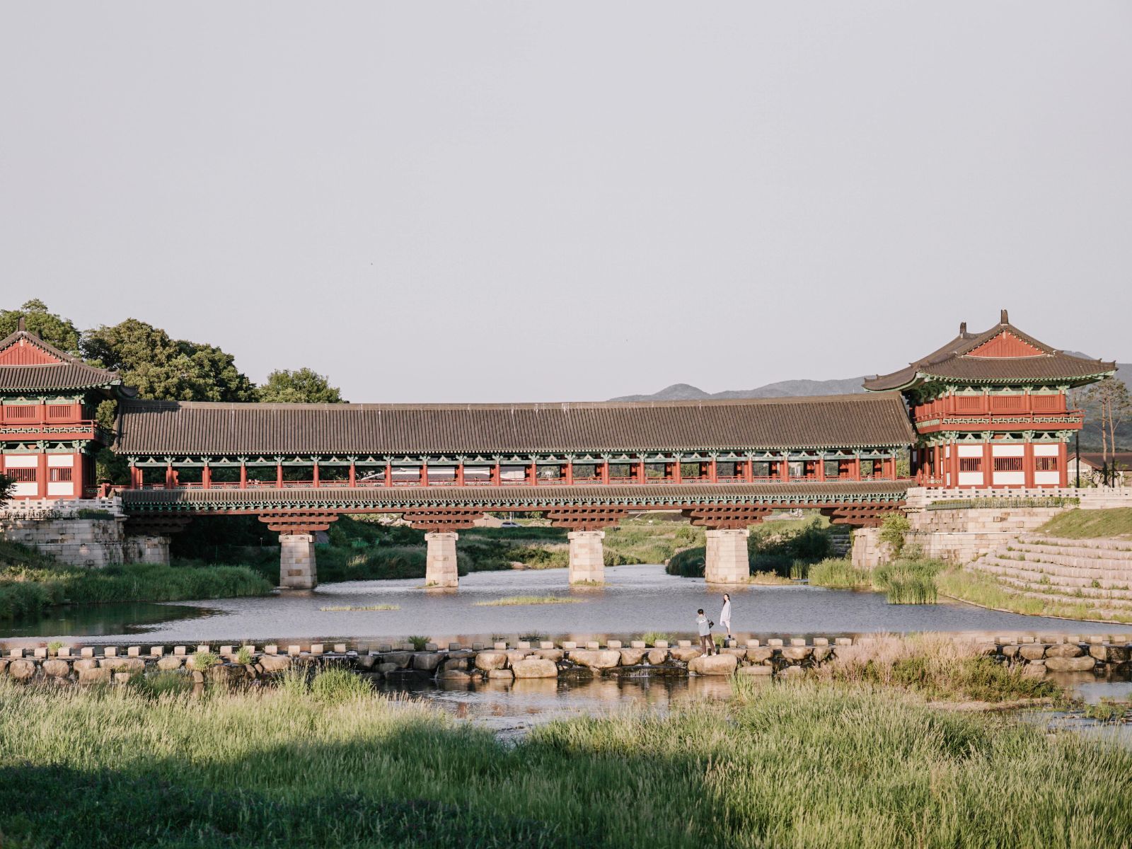Rondreis Zuid-Korea, Gyeongju, tempelbrug