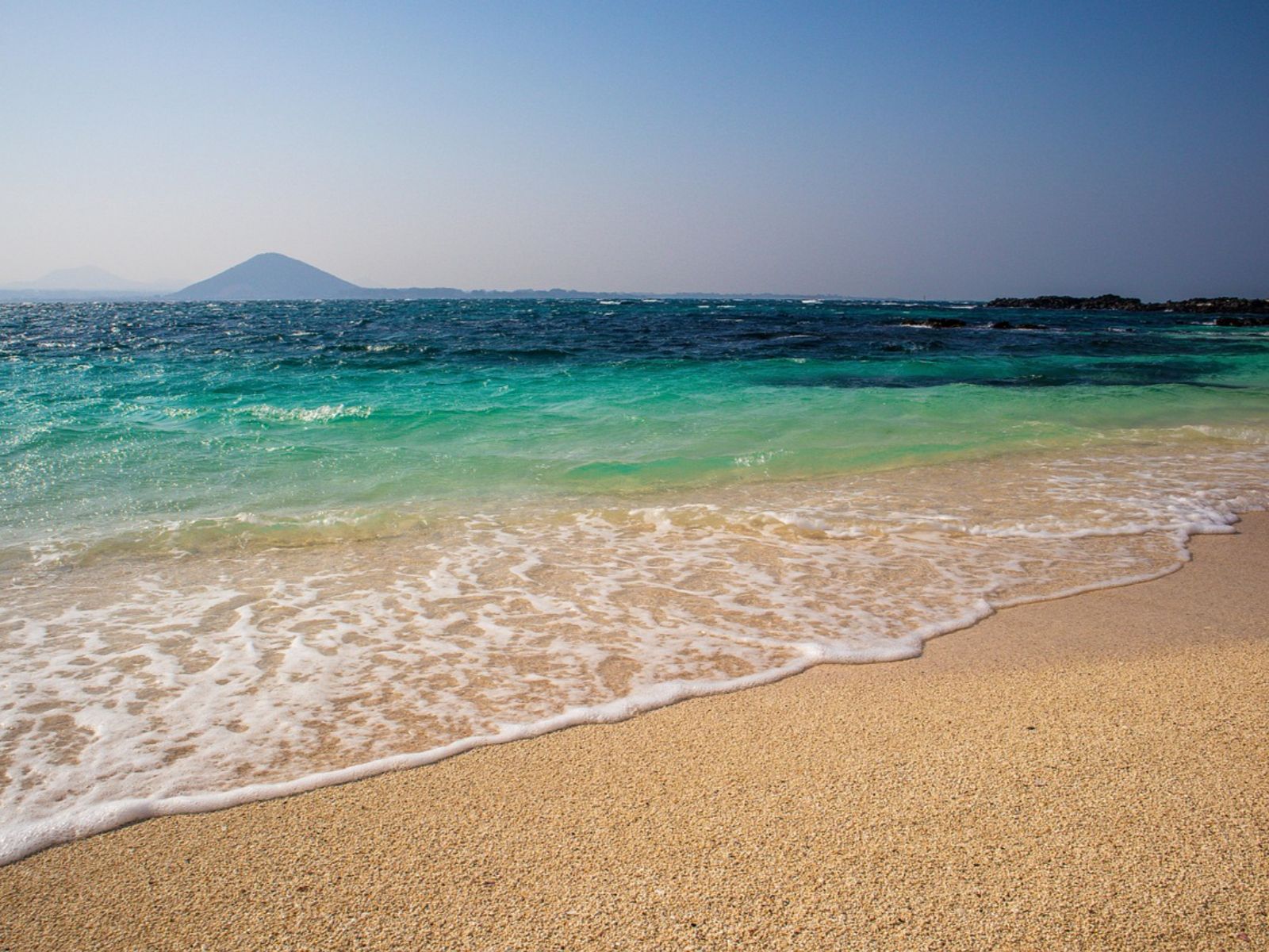 Rondreis Zuid-Korea, Jeju-eiland, strand