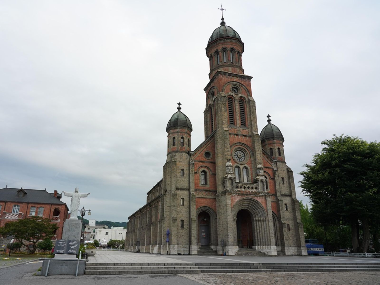 Rondreis Zuid-Korea, Jeonju, cathedraal