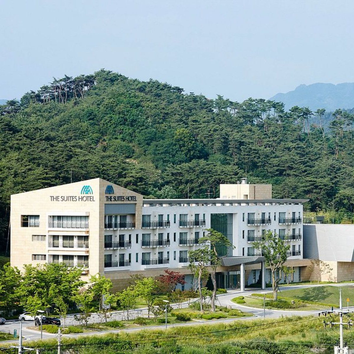 Rondreis Zuid-Korea, Namwon, The Suites Hotel, buitenaanzicht