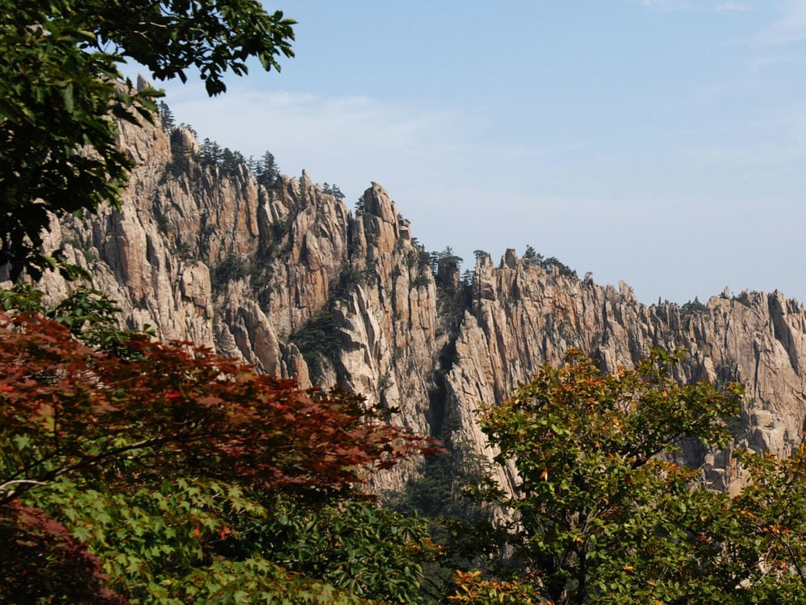 Rondreis Zuid-Korea, Seoraksan, bergen
