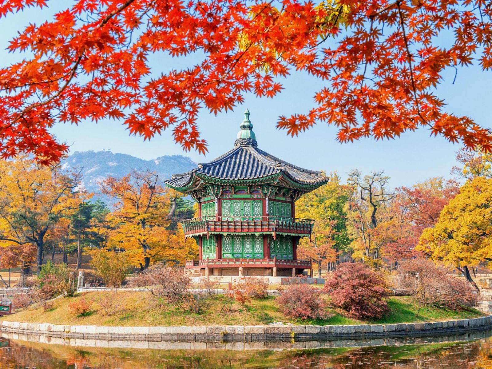 Rondreis Zuid-Korea, Seoraksan, tempel