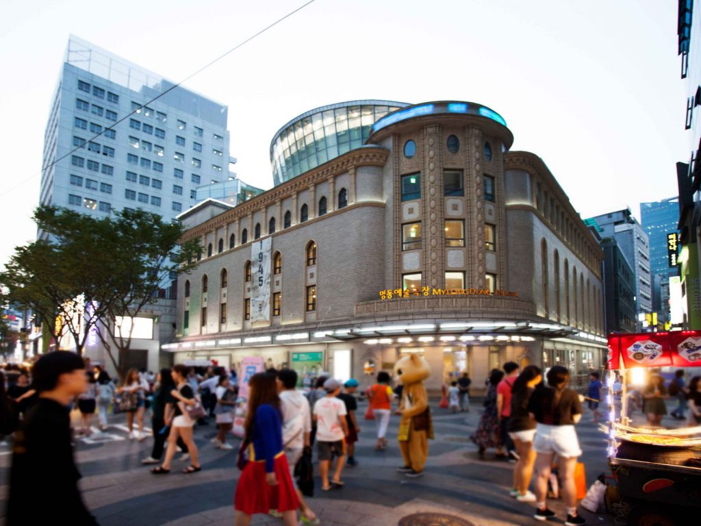 Rondreis Zuid-Korea, Seoul, Myeongdong