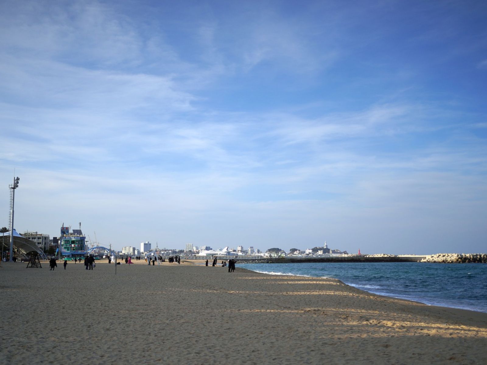 Rondreis Zuid-Korea, Sokcho, strand