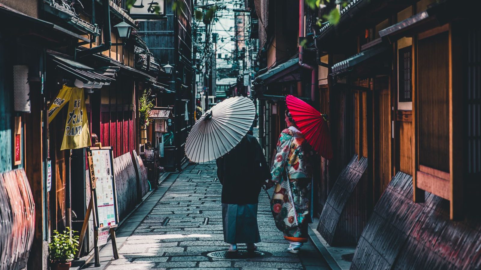 Rondreis Japan, Kyoto Straat
